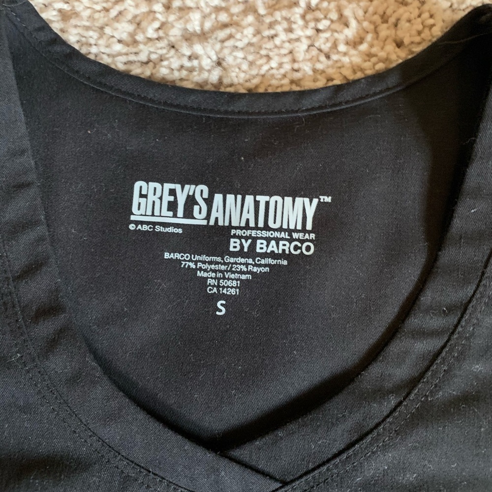 Greys Anatomy scrub top